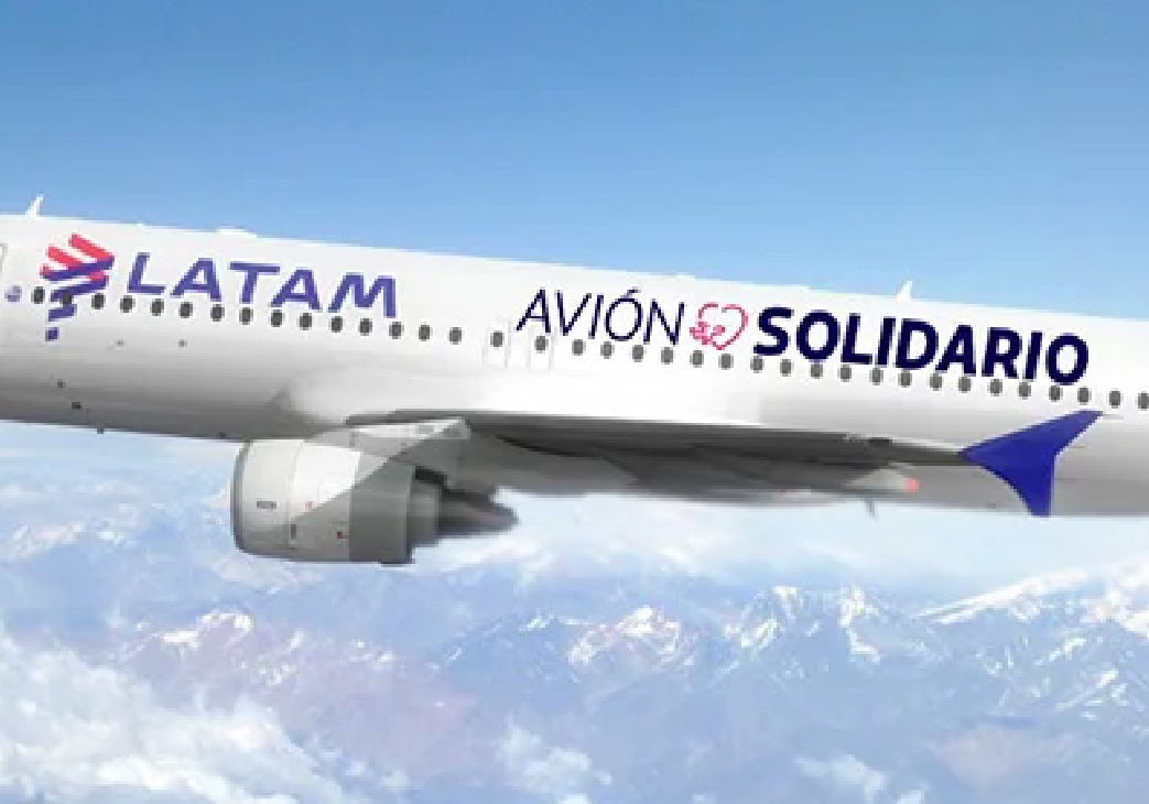 Latam fortalece programa “avión solidario” en colombia